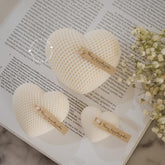 Set 3 of Heart candle | Heart Candle | Home decor | Gift | Candle | Handmade soy candle | Natural | Home