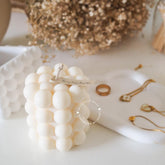 Bubble Round | Home decor | Gift | Candle | Handmade soy candle | Natural | Home
