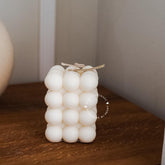 Square Cotton Bubble | Candle | Home decor | Gift | Candle | Handmade soy candle | Natural | Home