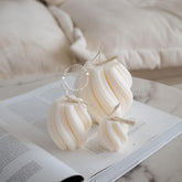 Set of 3 Curl Classic | Home decor | Gift | Candle | Handmade soy candle | Natural | Home