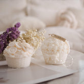 Flower in Busket | Home decor | Gift | Candle | Handmade soy candle | Natural | Home