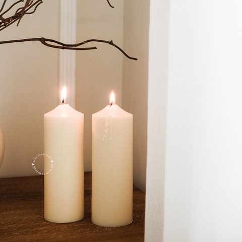 Pillara (set 2) | Home decor | Gift | Candle | Handmade soy candle | Natural | Home