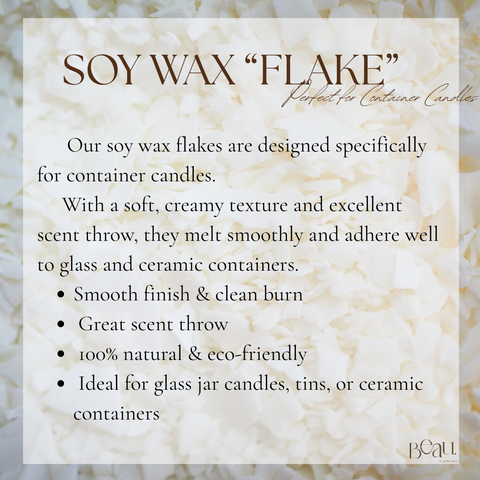 Soy Wax (Flake) for candle making - 1 kg.