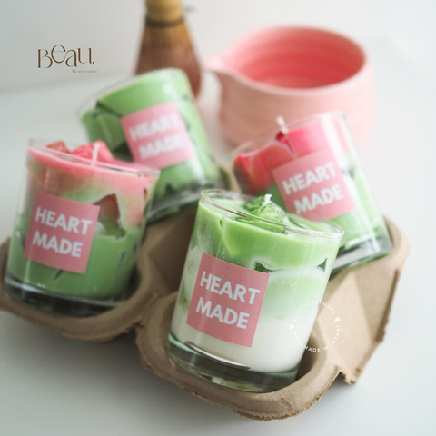 Matcha lover | Home decor | Gift | Candle | Handmade soy candle | Natural | Home
