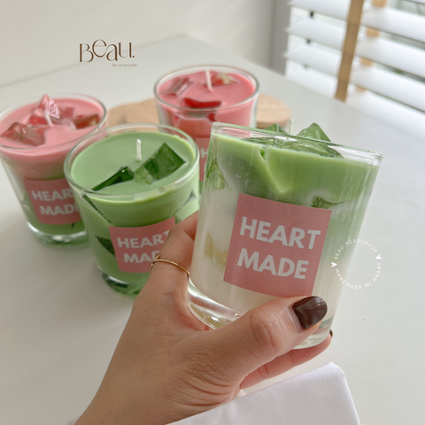 Matcha lover | Home decor | Gift | Candle | Handmade soy candle | Natural | Home