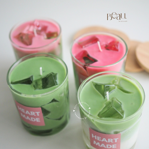 Matcha lover | Home decor | Gift | Candle | Handmade soy candle | Natural | Home