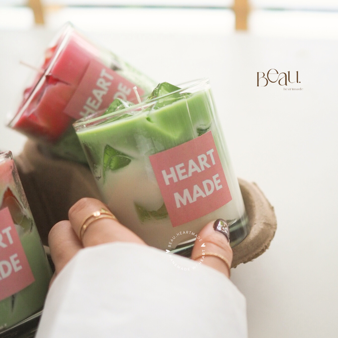 Matcha lover | Home decor | Gift | Candle | Handmade soy candle | Natural | Home
