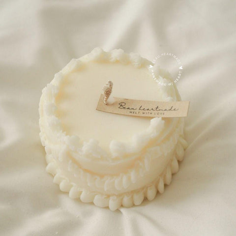 LumiLush cake, Cake Candle, Cake Candle,Natural Soy & Beeswax, Birthday Cake, Birthday Gift, Valentine's Day Gift, Gift