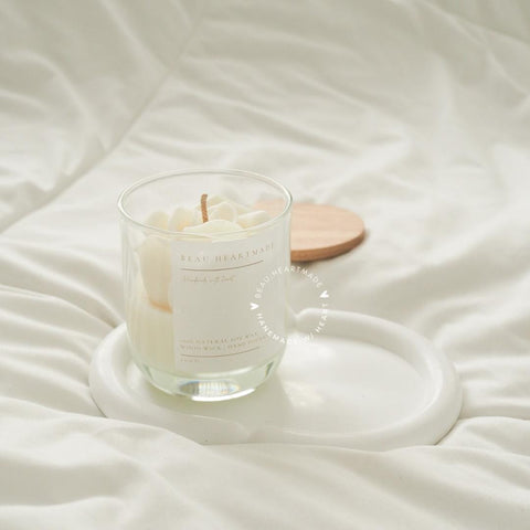 Flora Dome candle | Rose in glass Candle | Home decor | Gift | Candle | Handmade soy candle | Natural | Home