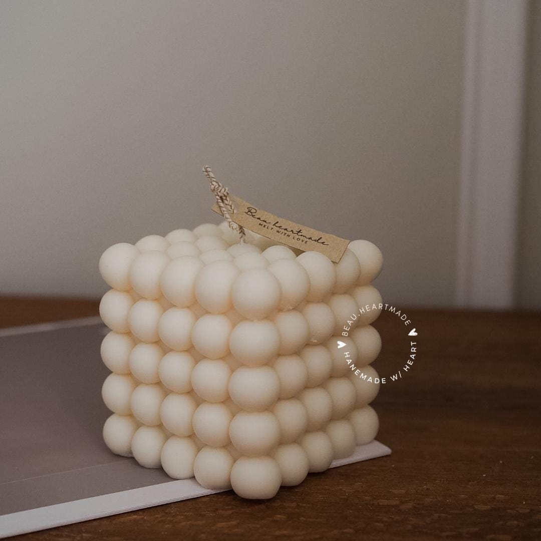 5F Bubble Cupe candle | Home decor | Gift | Candle | Handmade soy candle | Natural | Home