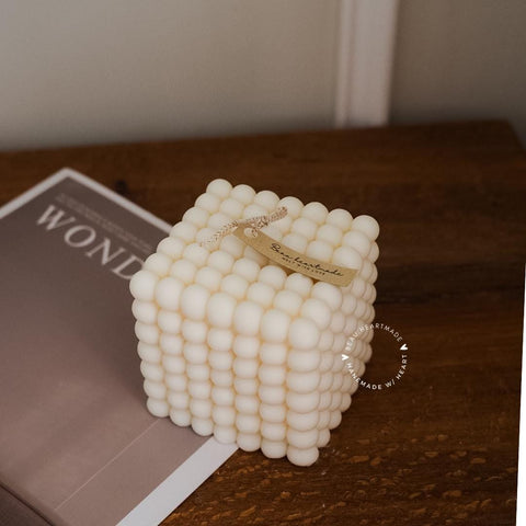 7F Bubble Cupe Candle | Home decor | Gift | Candle | Handmade soy candle | Natural | Home