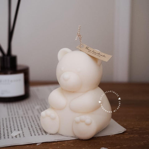 Chubby Bear | Little Bear Candle | Home decor | Gift | Candle | Handmade soy candle | Natural | Home