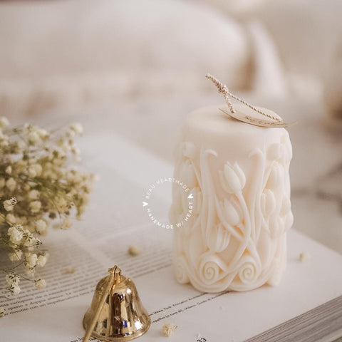 Vines Flower | Home decor | Gift | Candle | Handmade soy candle | Natural | Home