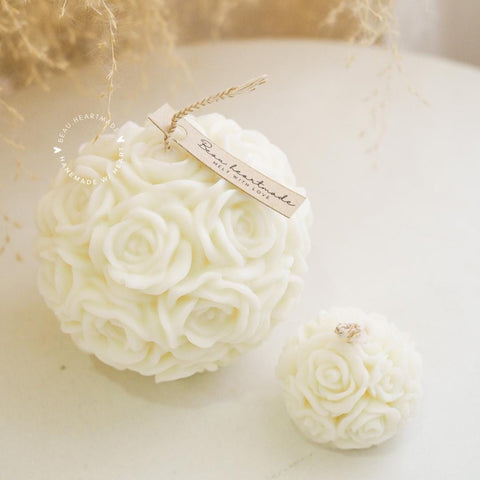 Circle Rose | Home decor | Gift | Candle | Handmade soy candle | Natural | Home