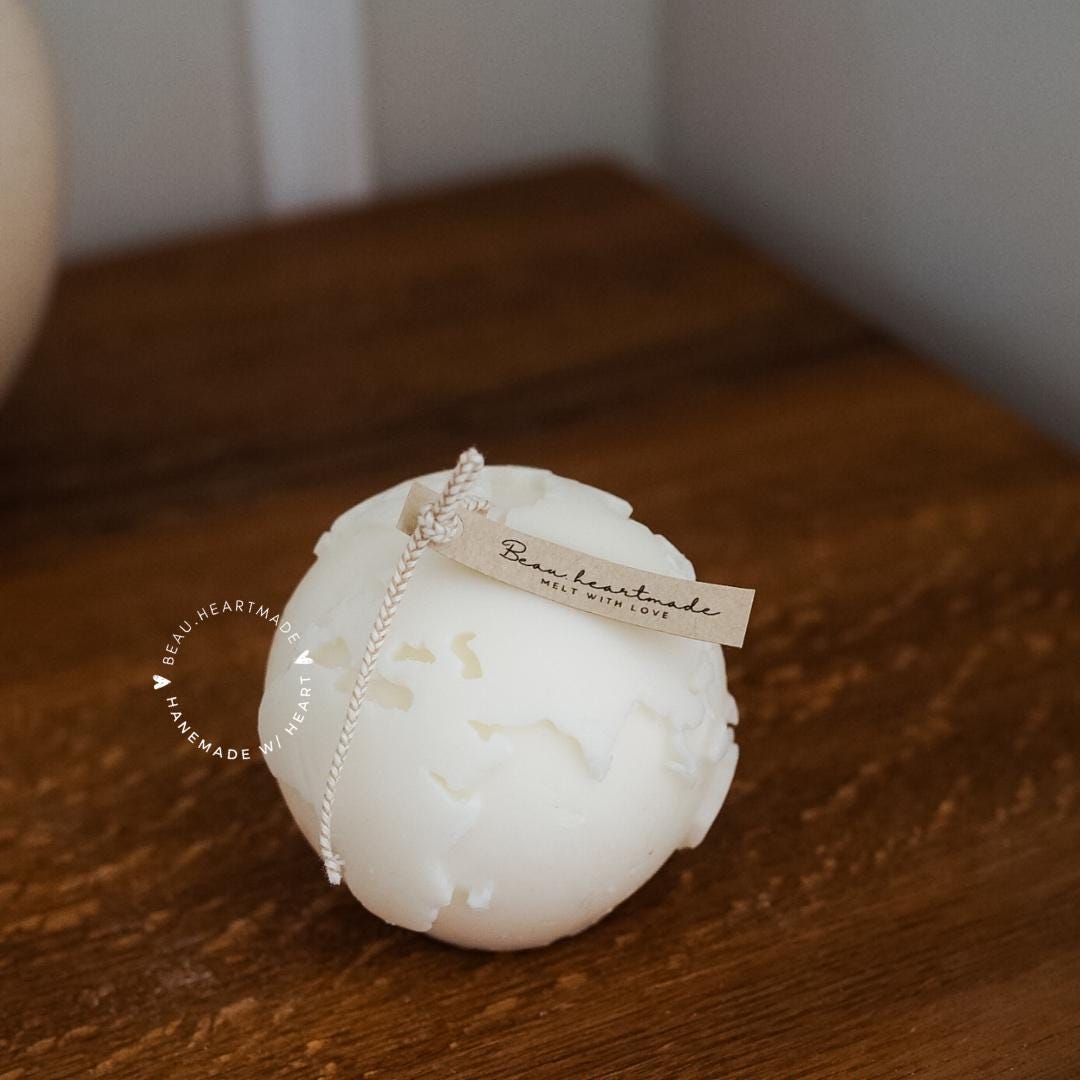 PLANET | Candle | Home decor | Gift | Candle | Handmade soy candle | Natural | Home