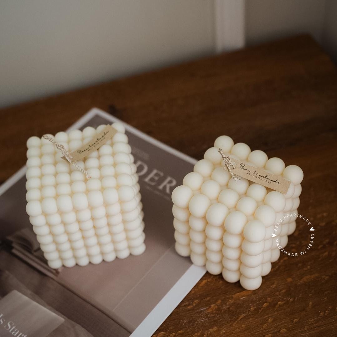 5F Bubble Cupe candle | Home decor | Gift | Candle | Handmade soy candle | Natural | Home