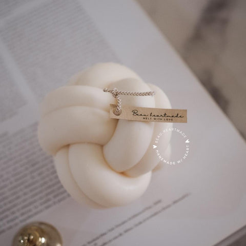 Twin Knot candle | Home decor | Gift | Candle | Handmade soy candle | Natural | Home