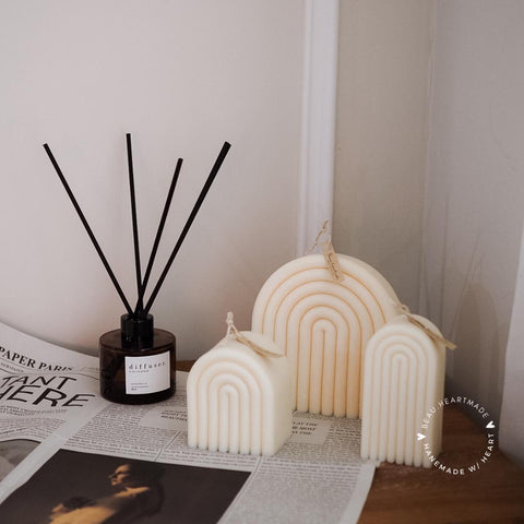 Set 3 of Rainbow | Rainbow Candle | Home decor | Gift | Candle | Handmade soy candle | Natural | Home | candle