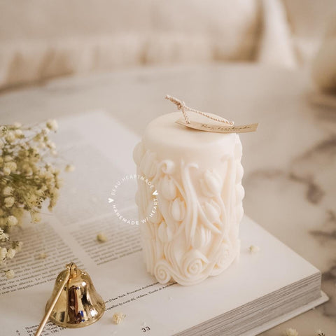 Vines Flower | Home decor | Gift | Candle | Handmade soy candle | Natural | Home