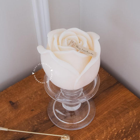 ROSE ROSY | Rose Candle | Home decor | Gift | Candle | Handmade soy candle | Natural | Home