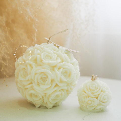 Circle Rose | Home decor | Gift | Candle | Handmade soy candle | Natural | Home