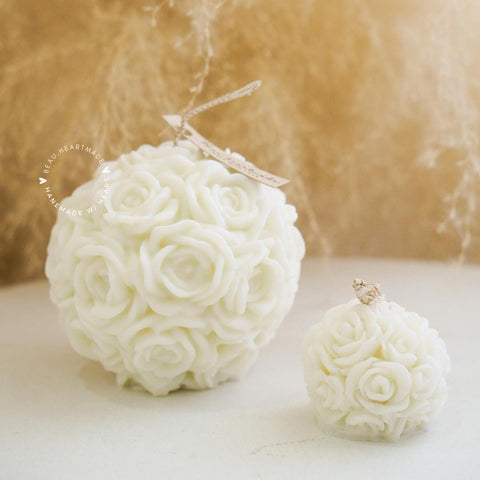 Circle Rose | Home decor | Gift | Candle | Handmade soy candle | Natural | Home