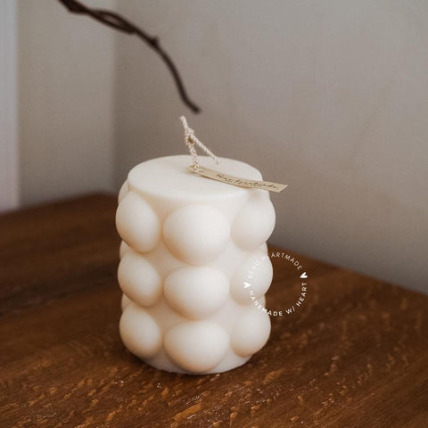 Cotton Bubble | Candle | Home decor | Gift | Candle | Handmade soy candle | Natural | Home