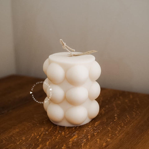 Cotton Bubble | Candle | Home decor | Gift | Candle | Handmade soy candle | Natural | Home