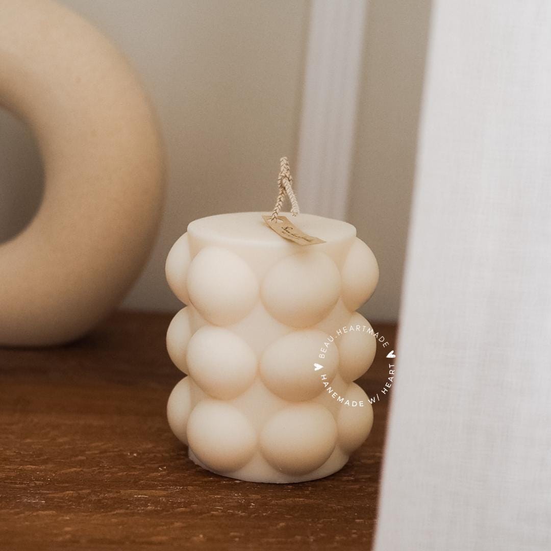 Cotton Bubble | Candle | Home decor | Gift | Candle | Handmade soy candle | Natural | Home