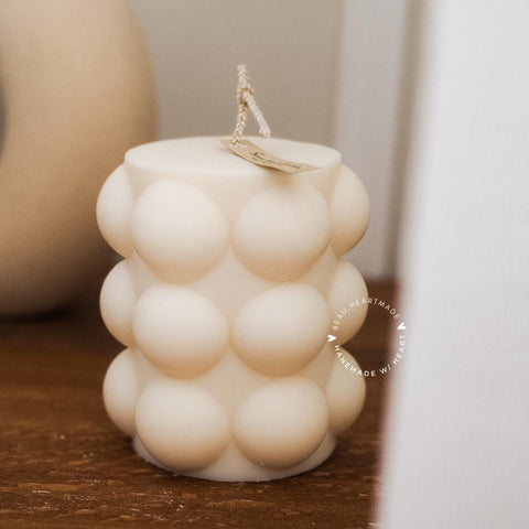Cotton Bubble | Candle | Home decor | Gift | Candle | Handmade soy candle | Natural | Home